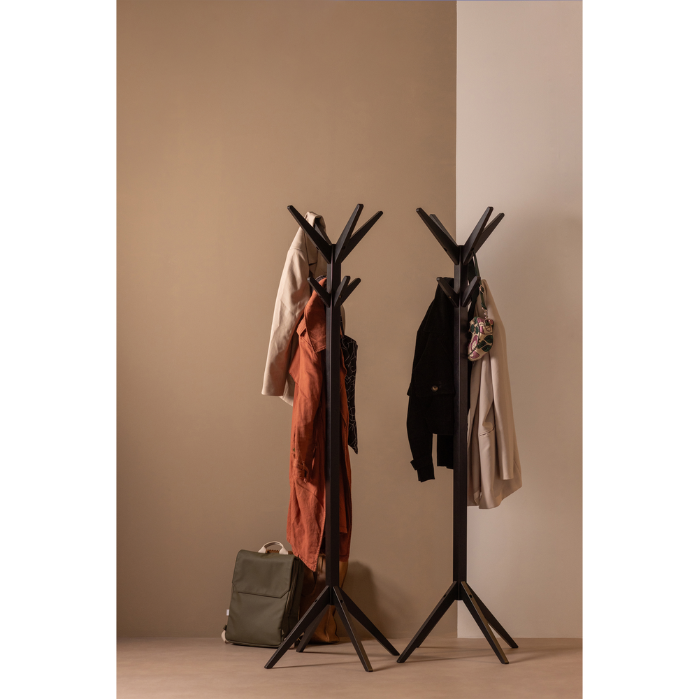 Studio staande kapstok zwart, sfeerfoto