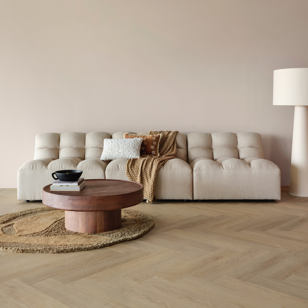 Dara coffee table mango wood brown, room setting