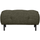 Lloyd pouf coarse woven green melange