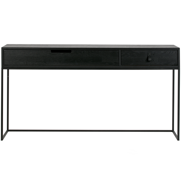 Silas sidetable essen blacknight, vooraanzicht