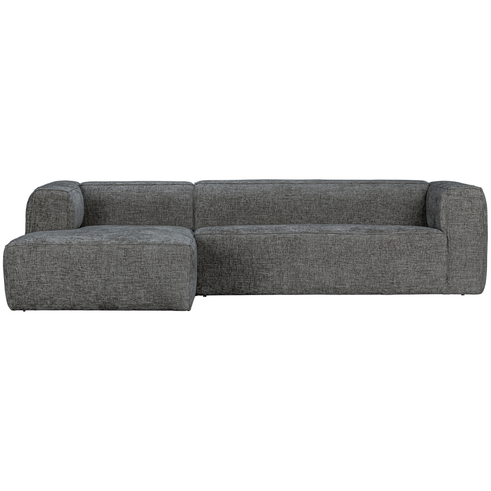 Bean corner sofa left chunky melange terrazzo, front view