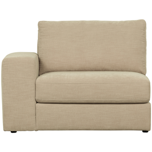 Family 1-place element bras gauche tissu sable, vue de face