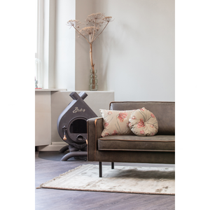 Rodeo daybed gauche eco cuir army, photo d'ambiance