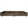 Statement XL 4-zits bank 372 cm velvet taupe