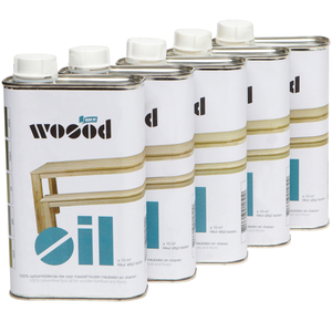 Oil white 400 ML, front view