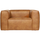 Bean armchair ecoleather cognac