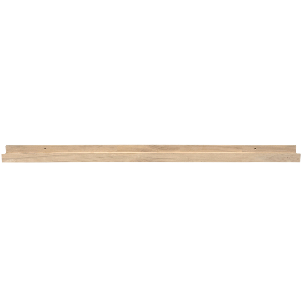 VT Fotolijstplank blank eiken 100 cm, vooraanzicht