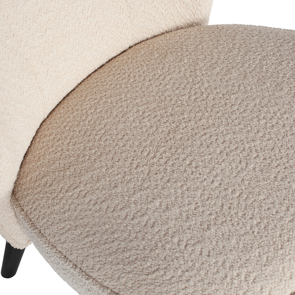 Sara armchair cream, detail