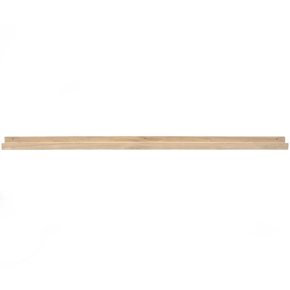 Eiken fotolijstplank 170 cm vtwonen, vooraanzicht