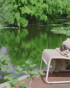 West garden lounge chair sand